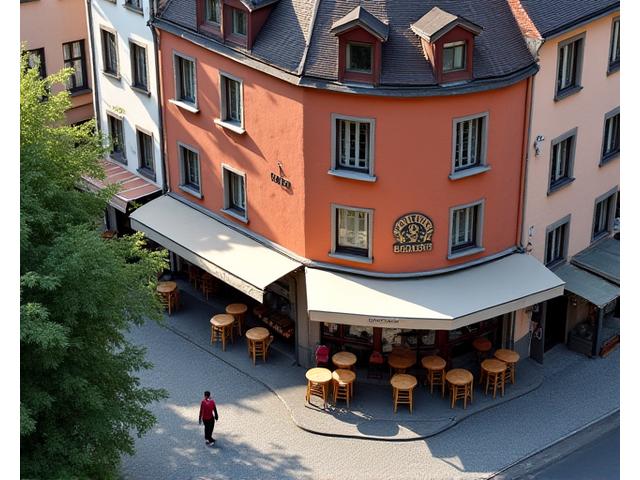 Karte des Alpen Brise Cafés in Bern